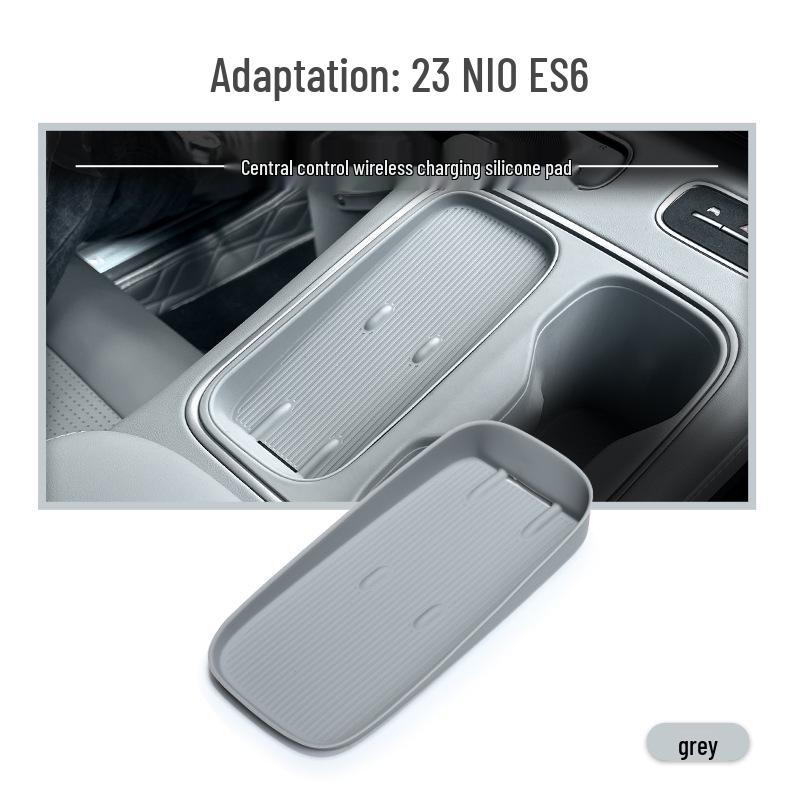 

23-24 NIO ES6 Silicone Anti-Slip Wireless Charging Pad for Center Console.