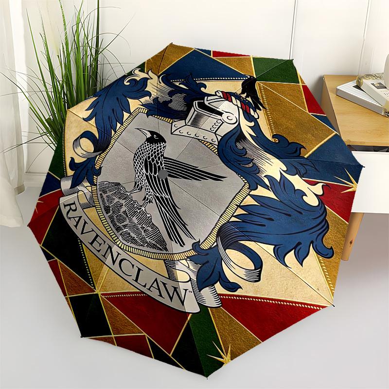 

1pc Ravenclaw Crest Umbrella with Plastic Handle,Suitable for All Seasons Travel Outdoor Multi-functional UmbrellaDCS065