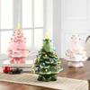 American Standard Plug-in Resin Christmas Tree Wall Sconce Bedside Night Lamp European Living Room Study Christmas Holiday Decor