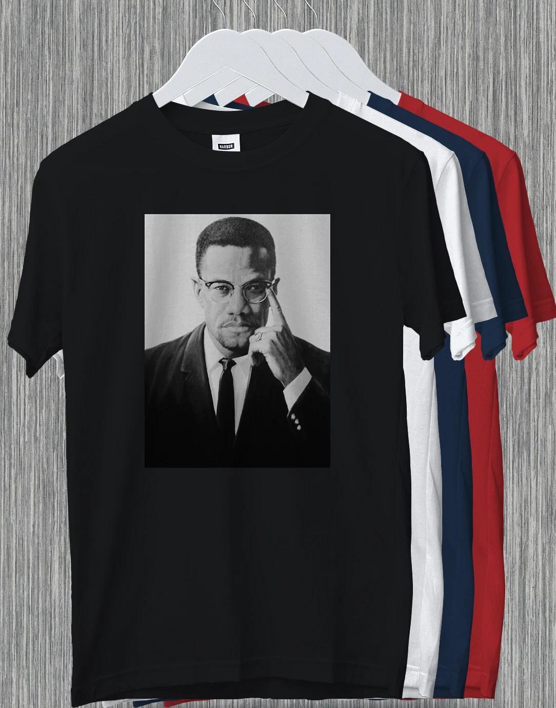 

Malcom X Black Lives Matter African American Pride Black History Month T-Shirt M