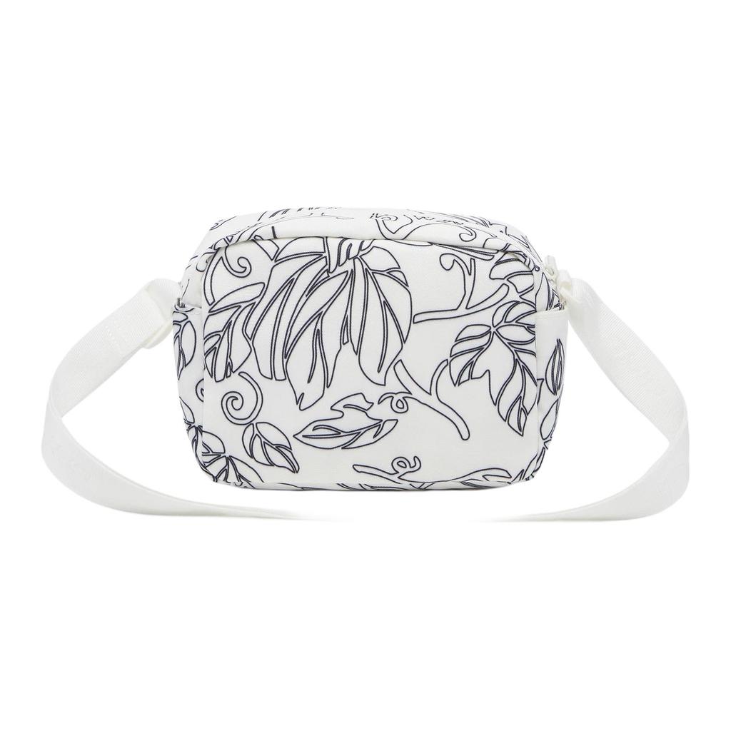 New LiNing Chinese Culture Series Polyester Crossbody Bag Medium Size Unisex White All Over Print ABDU105-3