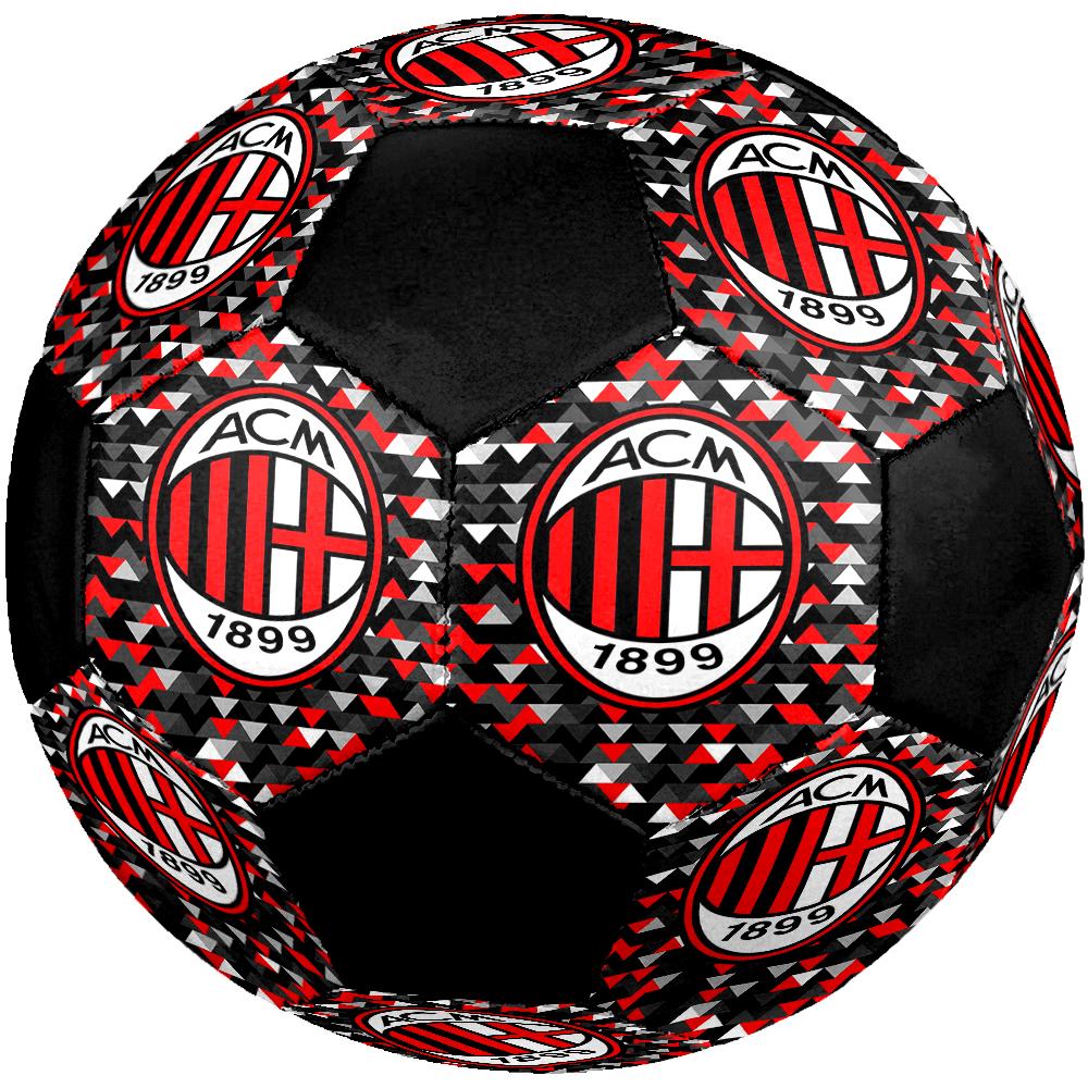 Pallone da Calcio AC Milan Tema Taglia 5, Adatto Sia per Partite Indoor che Outdoor, un Regalo Adatto a Tutti.