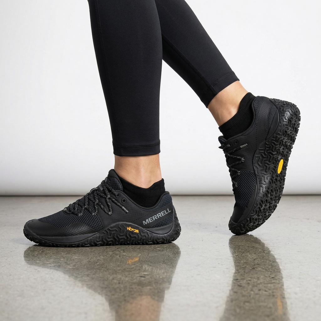 Merrell Trail Glove 7 - Women's Barefoot Shoes Hiking Shoes Barefoot Black J037336 ORIGINAL