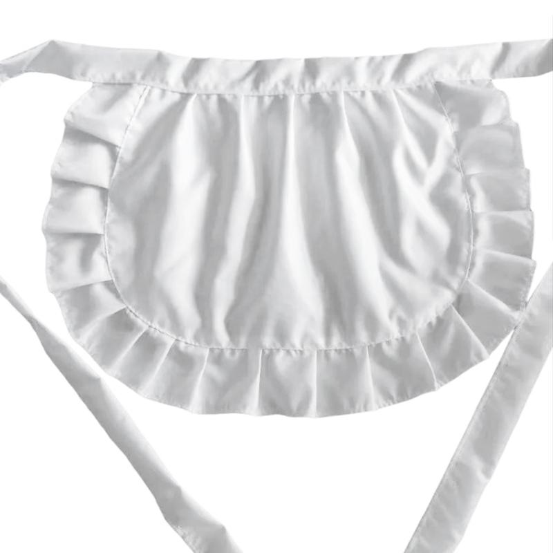 Maid Cosplay Apron Maid Cosplay Costume Half Apron Waitress Servant Costume Apron Girls Cosplay Waist