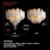 Aluminum Chain Ceiling Chandelier Living Room High Quality Home Decor Bedroom Light Fixture Study Indoor Lighting