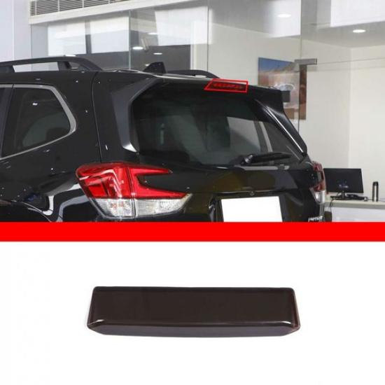 Smoked black 3rd high mount brake light cover For Subaru forester 19-22