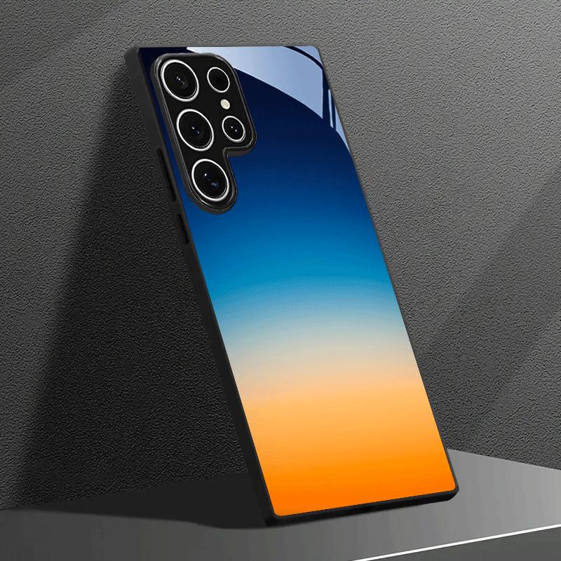 

Изысканный роскошный Чехол для телефона Премиум-класса Стеклянный ТПУ Чехол для телефона для Samsung Galaxy S26 S25 S24 S23 S22 S21 FE, Ultra, Plus Ударопрочный For Galaxy S26