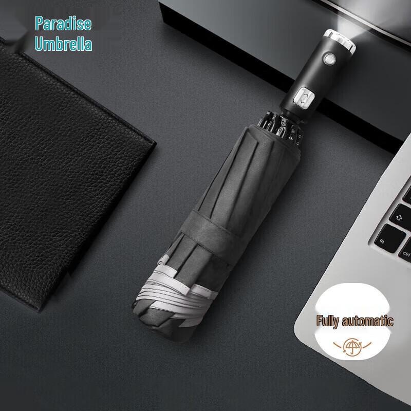 Paradise Automatic Windproof UV 3-Fold Umbrella