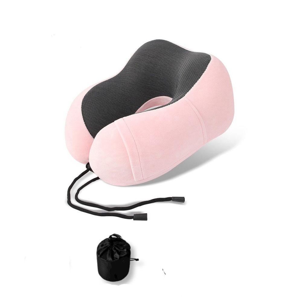 Soft U Shaped Neck Pillow Lightweight Travel Neck Guard Pillow  Healthcare Bedding