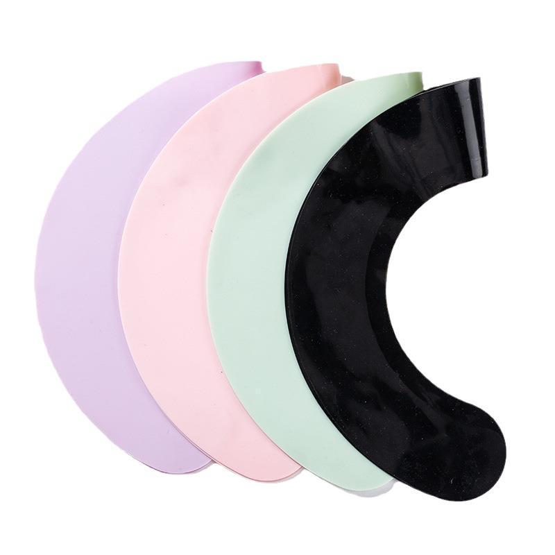 Silicone Neck Protector Bib: Waterproof Haircut & Dye Shawl, Anti-Shedding Silicone Pad for Hairdressing