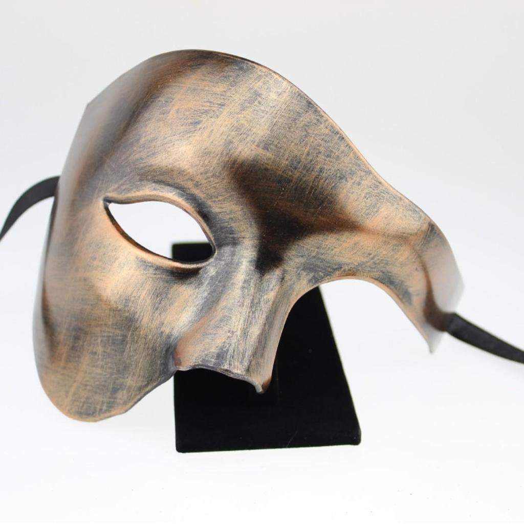Halloween Masquerade Phantom of the Opera Half Face Mask for Men and Women