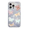 Color small butterfly for iPhone17promax Apple 17 laser mobile phone case 16/15 large hole 15 factory