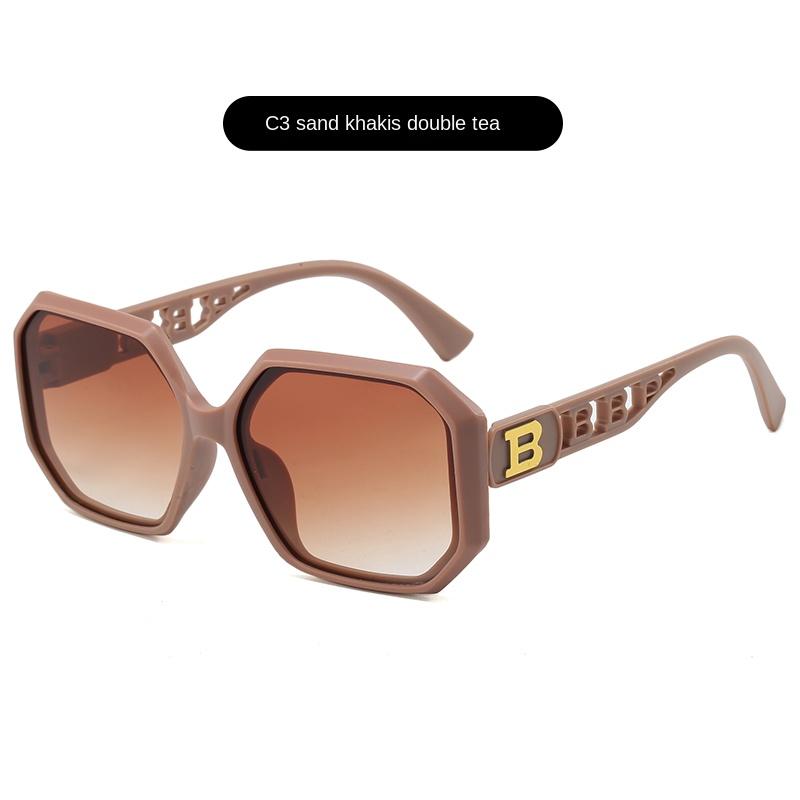 Polygonal Sunglasses Women New Luxury Glamour Fashion Men Brand Glasses Square Stylish Unisex UV400 Shades