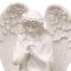 Praying Angel Statue Table Centerpieces Garden Statuary Angel Resin Figurine Ornament for Yard Home Patio Bookshelf Lawn