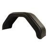 Trailer Fenders Injection Molded Shockproof Scratch Resistant for Single Axle Trailers 14in 15in Diameter Wheels