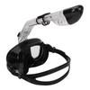 Diving Goggles Anti Fog Good Sealing Snorkel Goggles Glasses with Camera Mount for Swimming