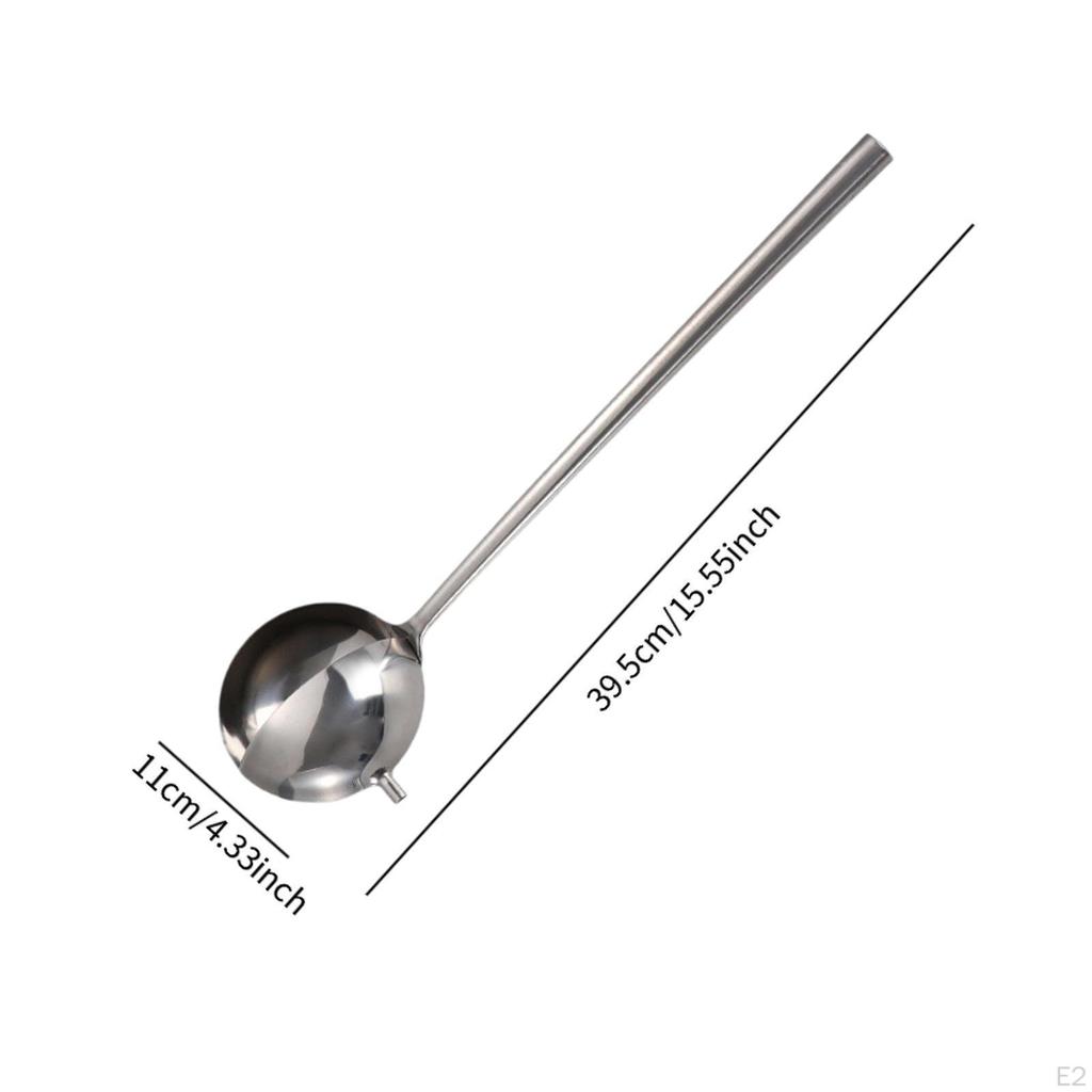 Soup Ladle,Gravy Ladle,Cooking Food Grade High Performance Easy To Clean Professional with