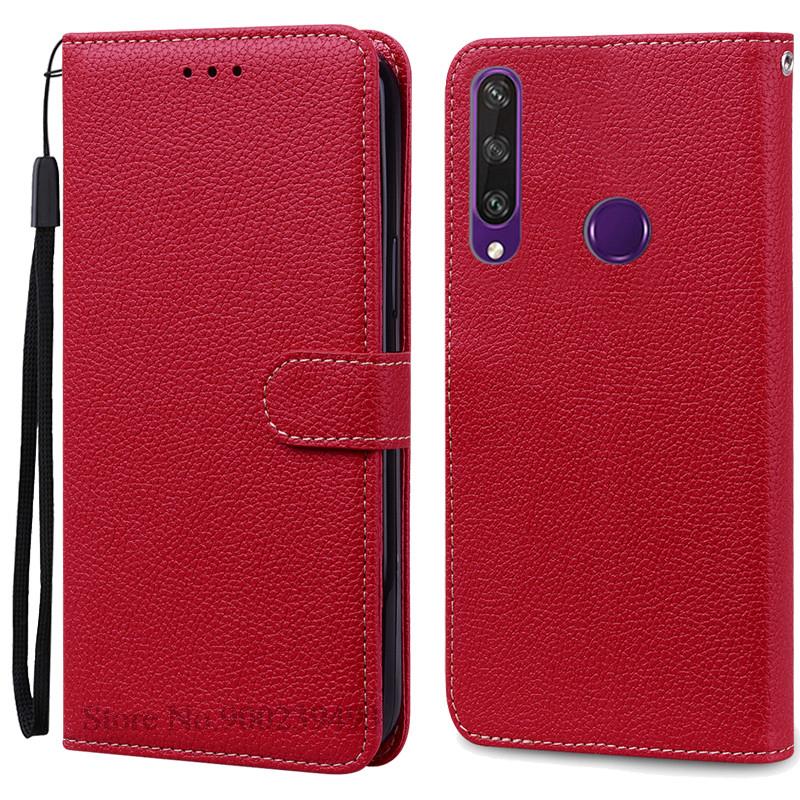 Pro pouzdro Huawei Y6P Kožené peněženkové vyklápěcí pouzdro Pro pouzdro Huawei Y6p MED-LX9N Měkký plný kryt Coque Fundas pro pouzdro Huawei Y6P