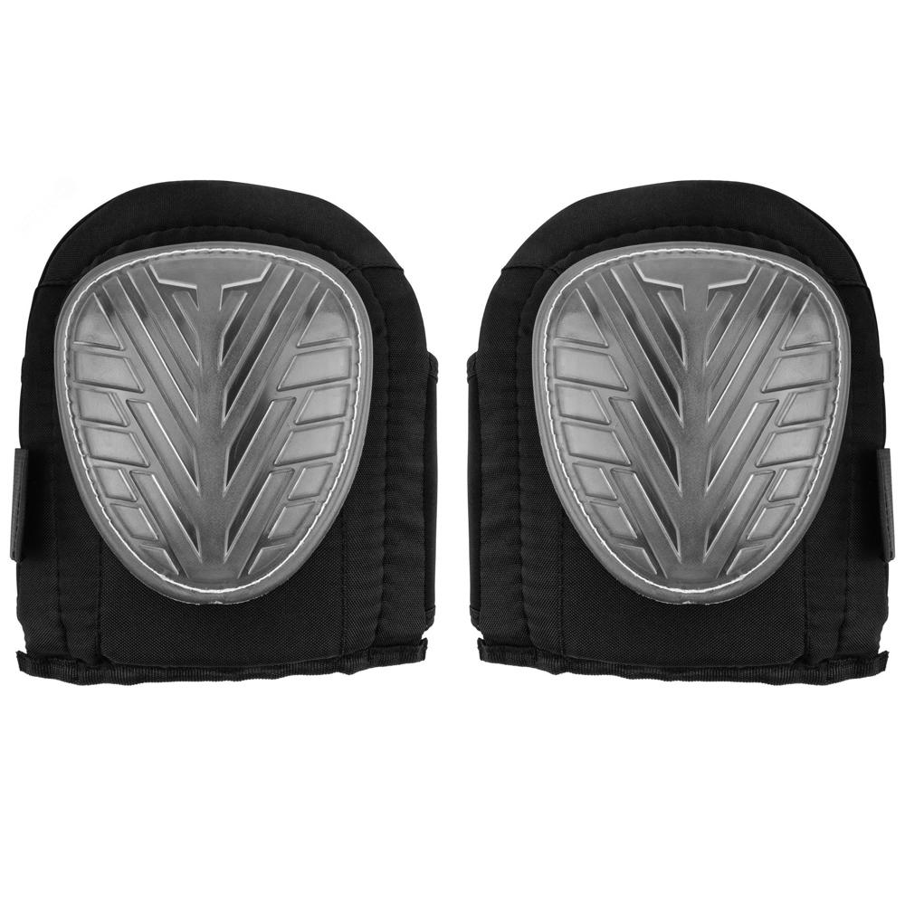 

Durable And Safe 1 Pair Heavy Duty Knee Pads For Work - Gel Cushion & Adjustable Straps Construction Grade With Military Rivets - Men & Women