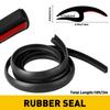 Windshield Rubber Molding Seal Trim Universal for Windscreen and Windows 10ft EV
