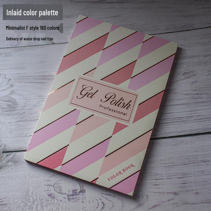 Nail Polish Display Board: Acrylic Gel Color Chart Album