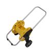  Hose Reel Cart Garden Hose Cart Heavy Duty Aluminum Water Hose Reel with Anti Slip Wheels for Yard Garden Lawn, Fits 35m Pipe with 17mm External Diam