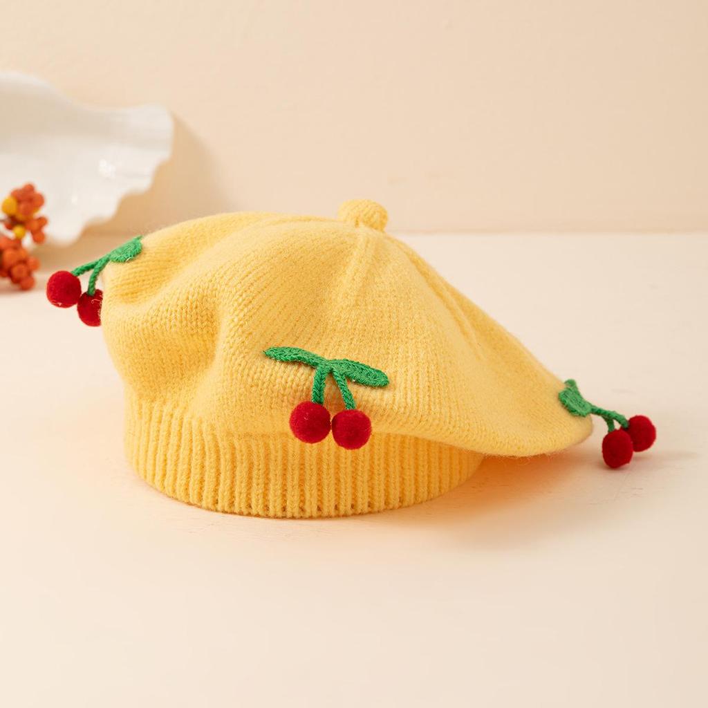 Korean Style Knitted Baby Hats for Boys and Girls - Cute and Cozy Autumn/Winter Infant Wool Berets