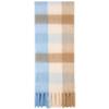 Wool scarf women's new autumn and winter solid color soft waxy mohair scarf scarf neck thickened warm shawl