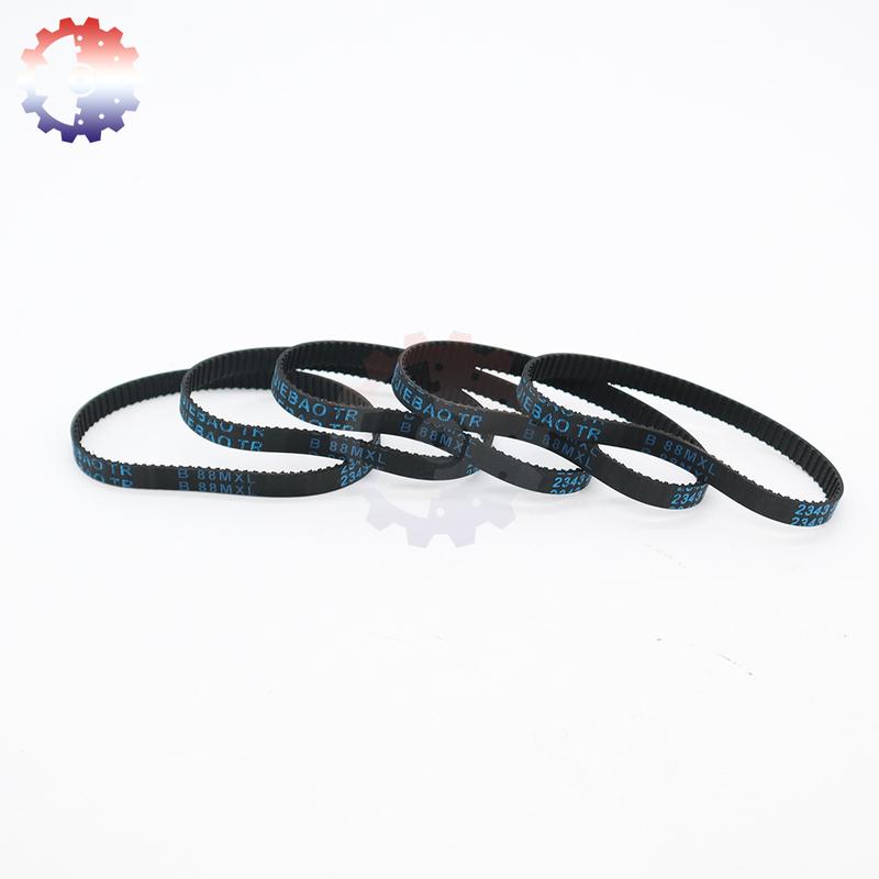 MXL Timing Belt B134MXL To B192MXL MXL Synchronous Belt Width 4.8mm MXL 6mm 10mm Rubber Timing Belts MXL Closed Loop Drive Belt