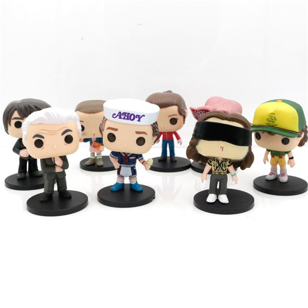 Cute Cartoon- PVC Action Figures Set - 8 Unique Character Collectibles With Exquisite , Ideal For Display & Collection