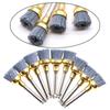 Brosse de polissage dentaire, 10 pièces, brosses de prophylaxie en carbure de silicium, tête de bol