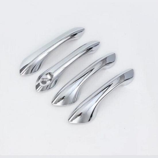 4X ABS Chrome Car door Handle Cover Trim For Chevrolet Trax 2024
