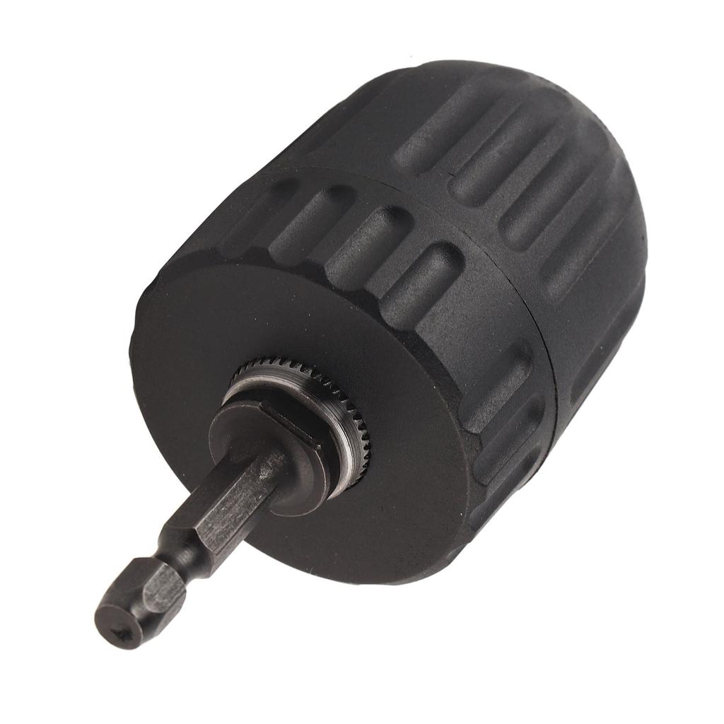 3824UNF 0.810MM Keyless Drill Bit Chuck Clip W 14"" Hex Shank Rod Adapter W