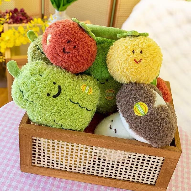 Grab Machine Doll Children'S Toy Fruit And Vegetable Plush Toy Simulation Fruit And Vegetable Doll