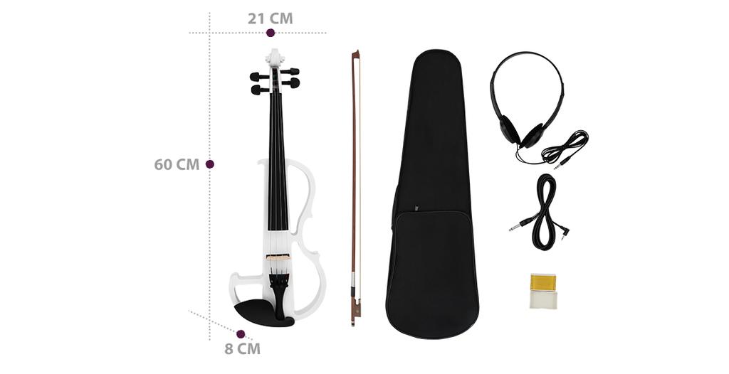MusicMate MM-VN200-W StradiVolt Elektrické housle