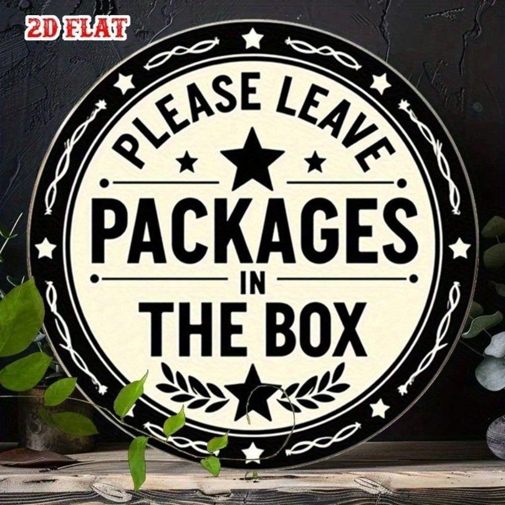 Vintage Metal Wall Art Decor Round Sign Kitchen Home Decoration