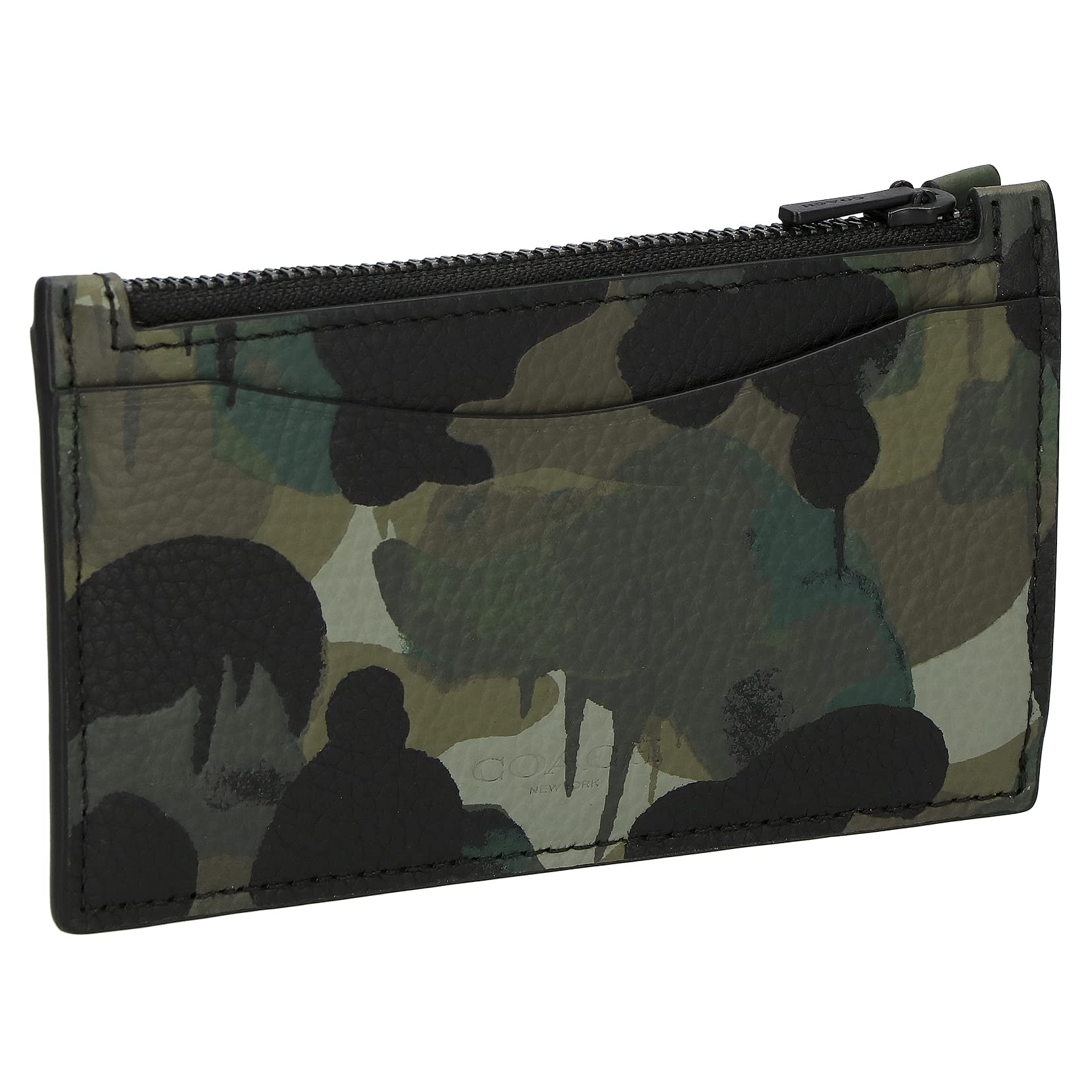 

Card Case C5347 [Coach] Men s GN/BL [Item]