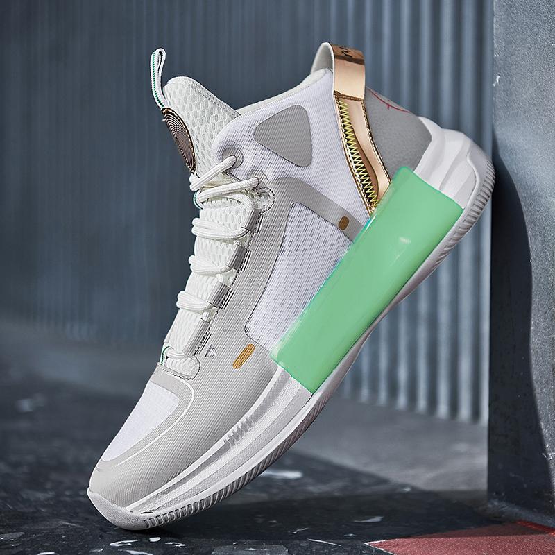 Basketball shoes friction sound phantom 4th generation 3 Wade way 10 Putian non-slip cushioning children's sports shoes men's