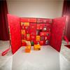 2025 Christmas Calendar Advent 24pcs Empty Gifts Boxes Christmas Gifts Packing Boxes Cartoon Santa Claus Pattern Gifts for Kids