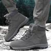 Fashion Winter Boots for Men Women Super Plush Warm Snow Boots Waterproof Couple Cotton Boots Winter High-top Sneakers Work Ankle Botas