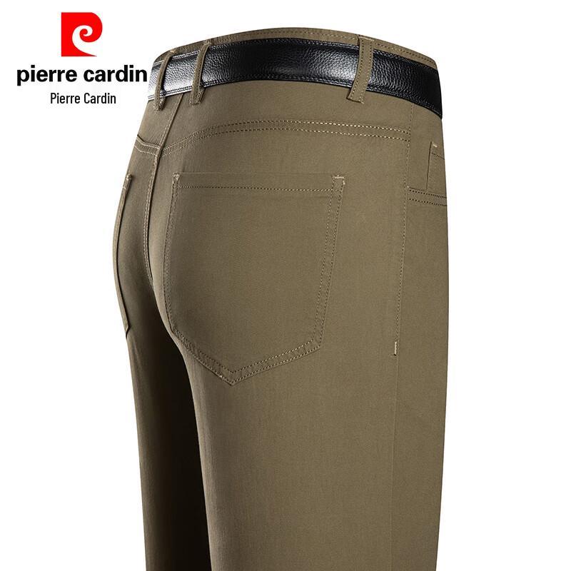 Pierre Cardin Men's 100% Cotton Casual Straight-Leg Pants