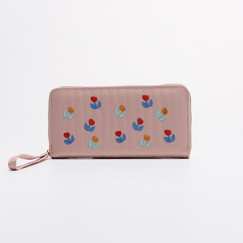 

Новый женский кошелек кошелек для девочек длинный картхолдер многокарточный на одной молнии кошелек для мелочи