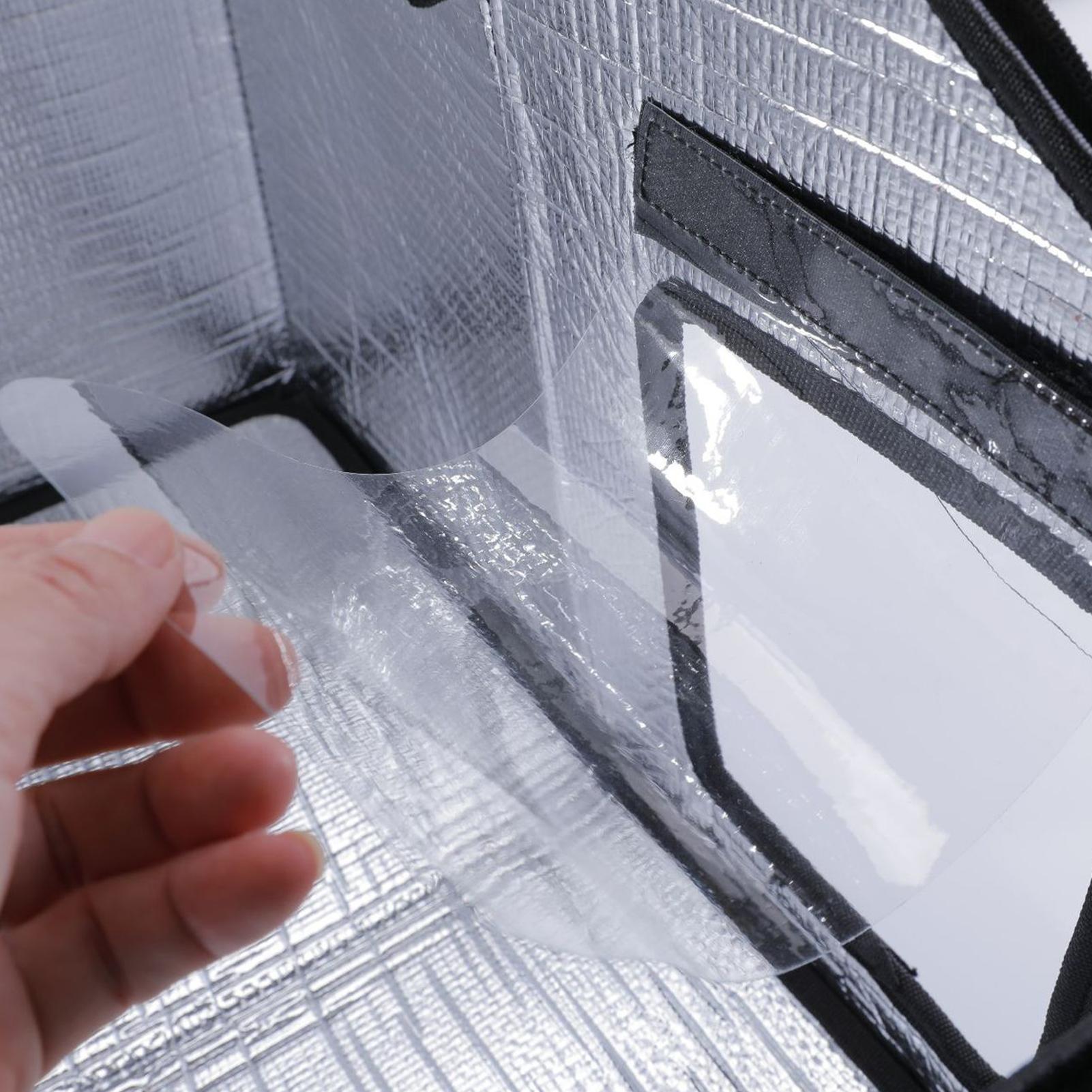 Уличный домик для кошки Большое утепленное укрытие для кошки Водонепроницаемый, погодоустойчивый домик для питомца с прозрачной дверью Моющийся домик-будка для кошки CN