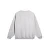 Li Ning Sweatshirts Unisex Heather Gray Tile Gray Crew Neck Moderate Regular AWDT237-1