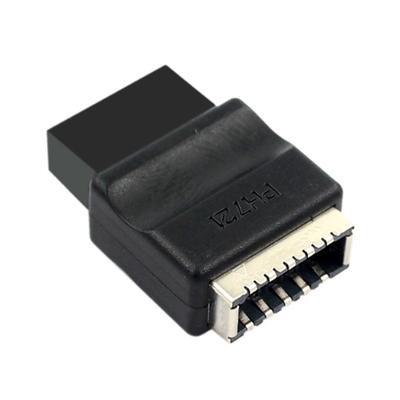 Adattatore Convertitore Header Interno USB 2.0 9Pin a TypeE Migliora la Compatibilità della Scheda Madre