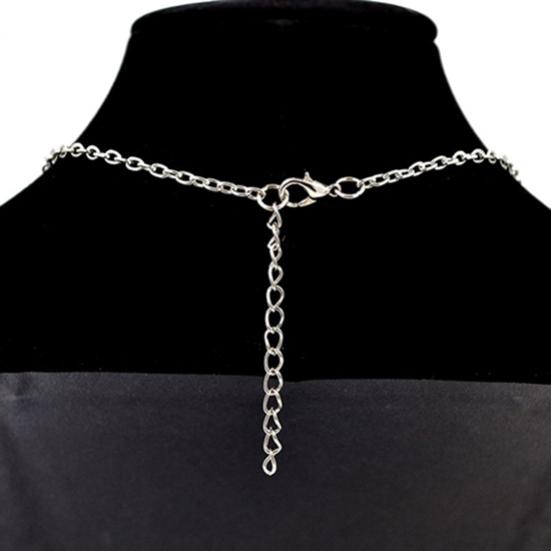 Women Men Round Hollow Star Pentagram Pendant Necklace Xmas Gift Cool