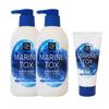 Marine Tox Shampoo for Normal To Dry Scalp 700g X2 + Treatment 300g