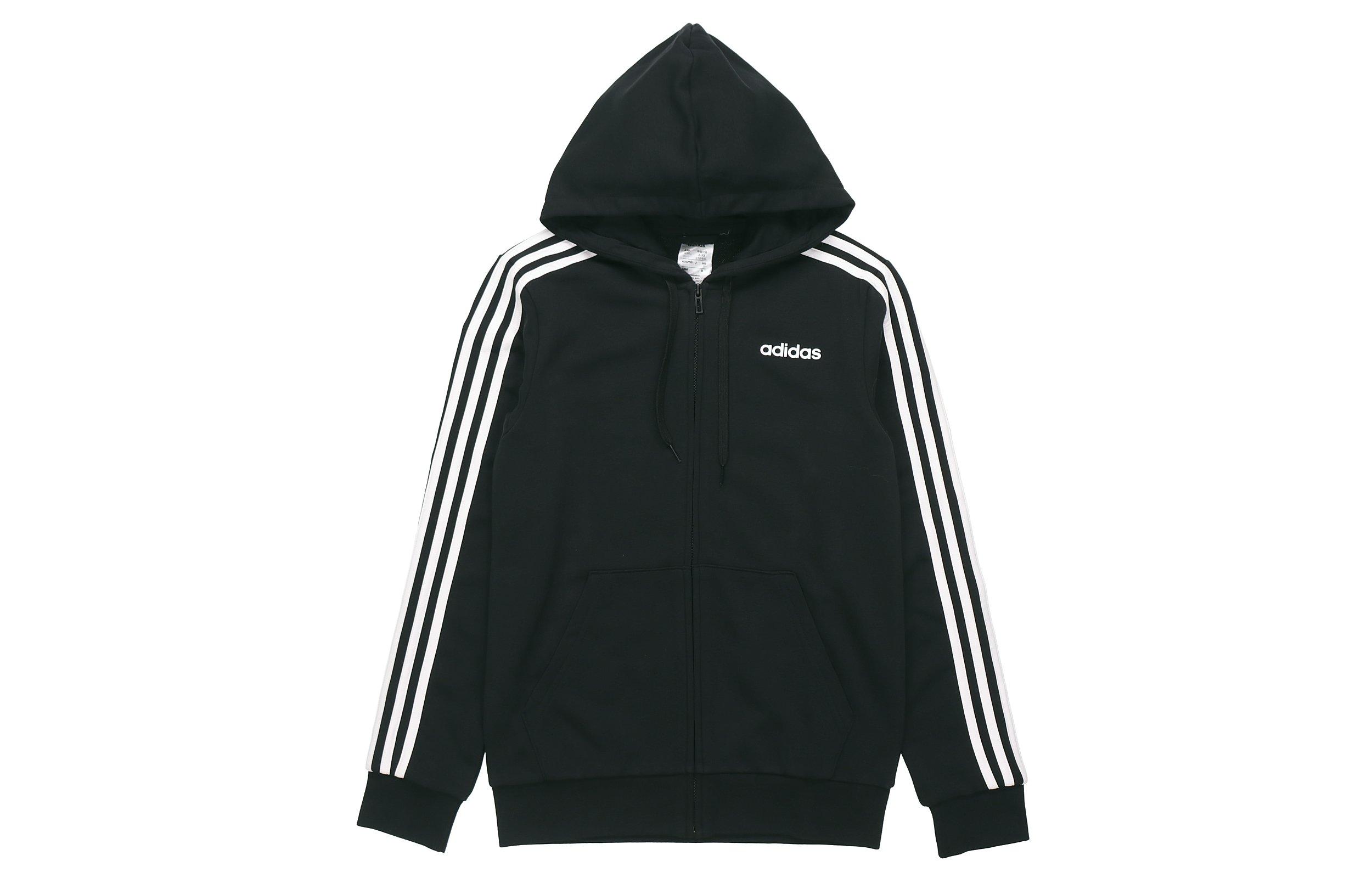 Adidas ESSENTIALS Jackets Men s Black Hooded Moderate Other DQ3102 XXL