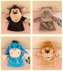 Interactive Animal Hand Puppet for Storytelling - Plush Toy with Movable Mouth
