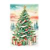 Christmas Holly BerriesGarden Flag 12x18 Inch Double Sided for Courtyard Outdoor Welcome Flag Decoration (Excluding flagpole)